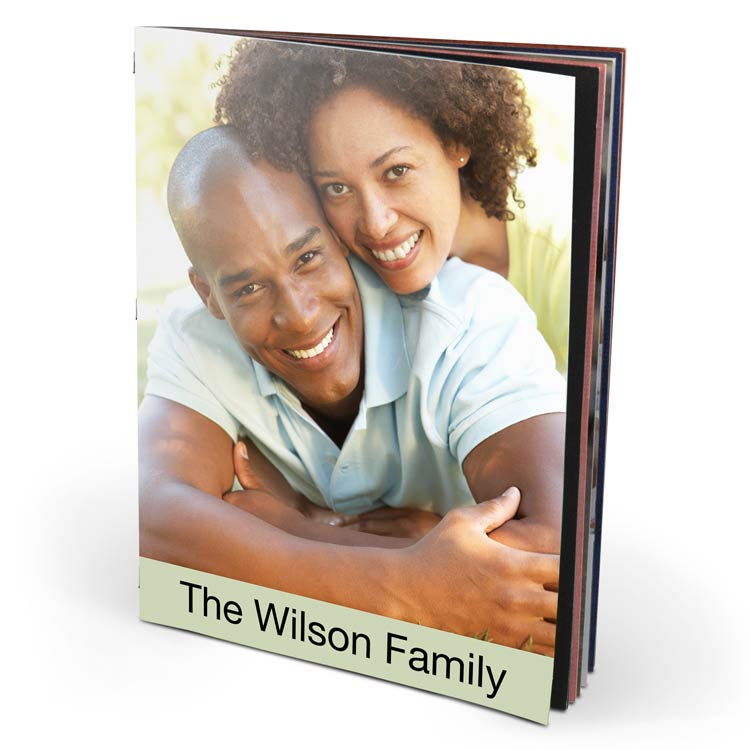 8x10 Saddle Stitch Softcover with Economy 120 Photo Paper