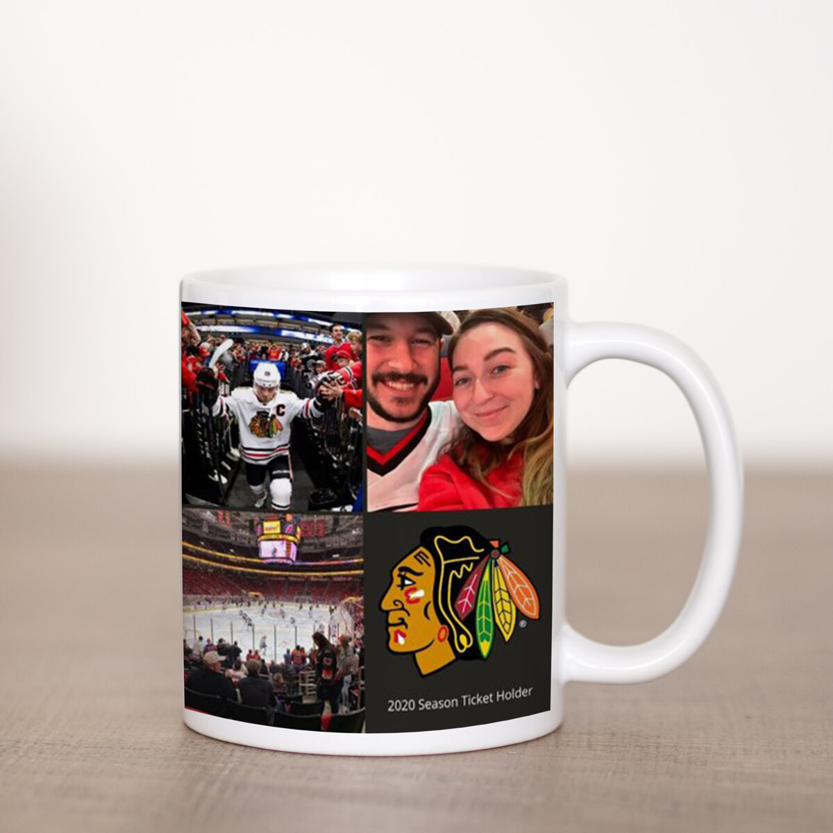 Blackhawks Mug Template