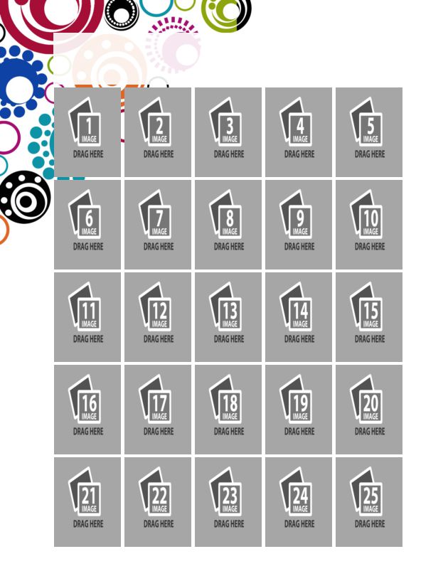 5x5 Grid with Banner