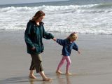 Taylor Walking with Mom