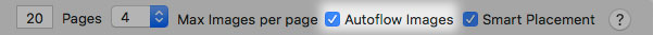 Screenshot of Autoflow Option