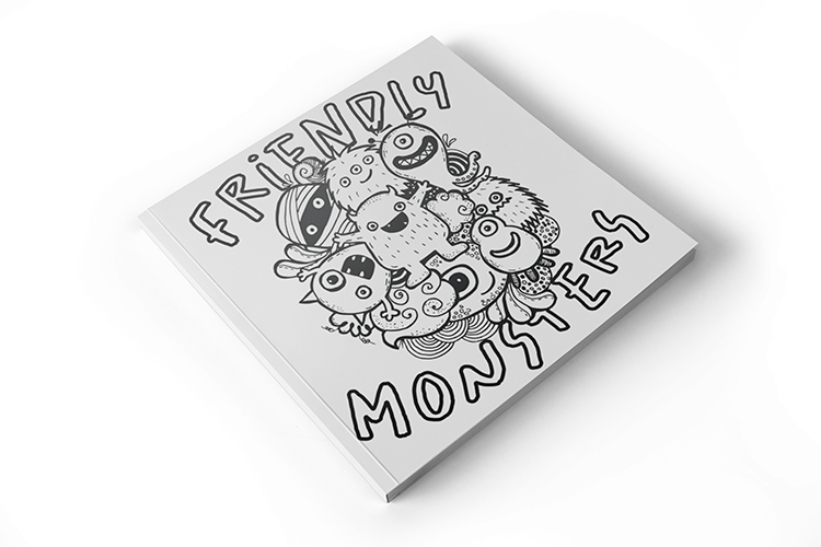 Monster Coloring Book