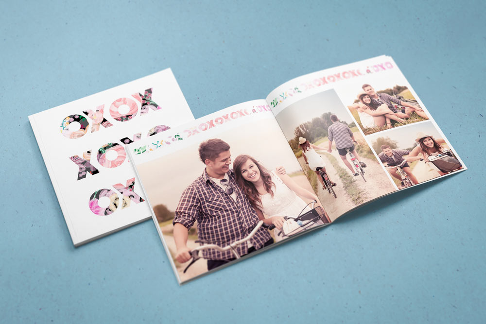 3.75x2.5 Softcover Photo Book, Premium 150 Photo Paper, Mini Book 4-Pack