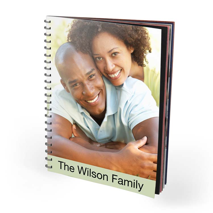 8x10 Wire-O Softcover with Economy 120 Photo Paper